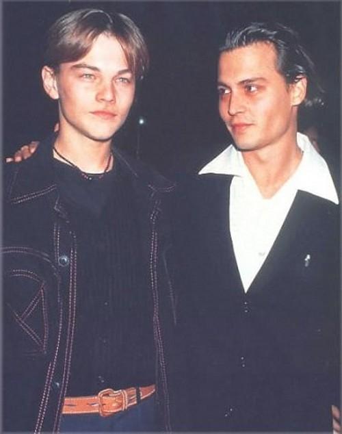 Леонардо Ди Каприо с «коллегами по цеху»