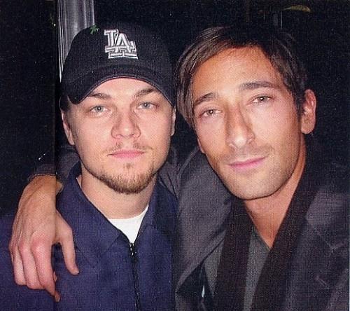 Леонардо Ди Каприо с «коллегами по цеху»