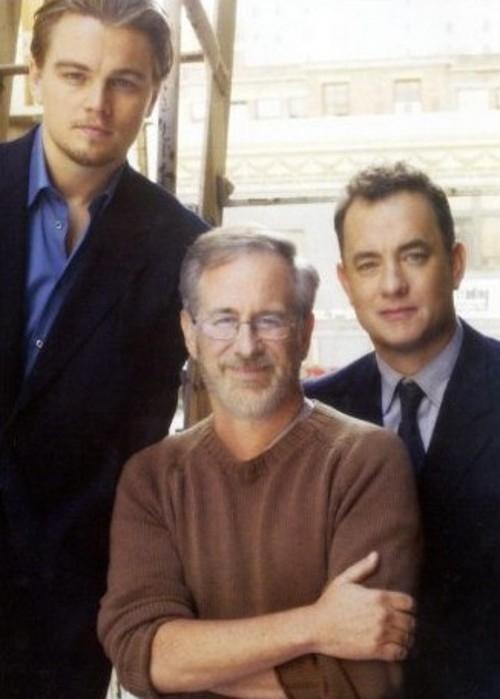 Леонардо Ди Каприо с «коллегами по цеху»