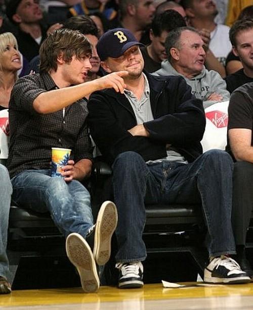 Леонардо Ди Каприо с «коллегами по цеху»