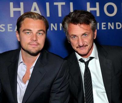 Леонардо Ди Каприо с «коллегами по цеху»