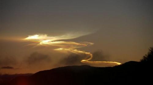 На Норвегию снизошёл небесный феномен