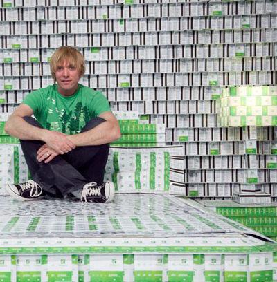 Удивительный карточный скульптор Брайан Берг