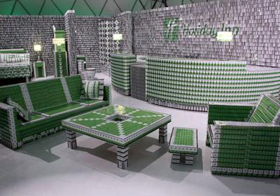 Удивительный карточный скульптор Брайан Берг