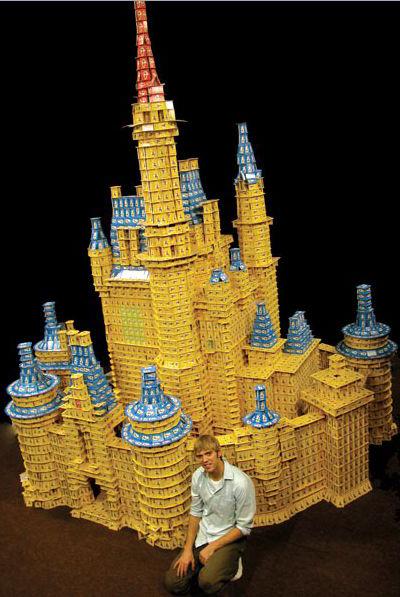 Удивительный карточный скульптор Брайан Берг