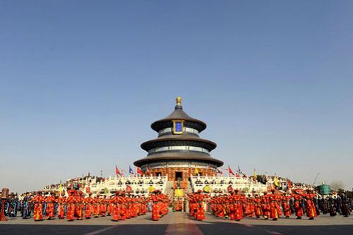 Китайцы отметили приход «Земляного быка»