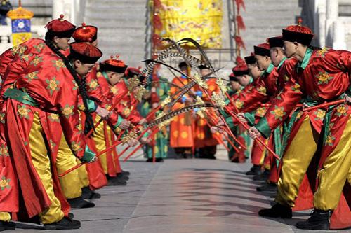 Китайцы отметили приход «Земляного быка»