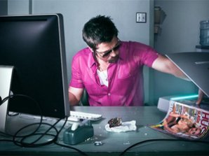 Брэд Питт сканирует порно