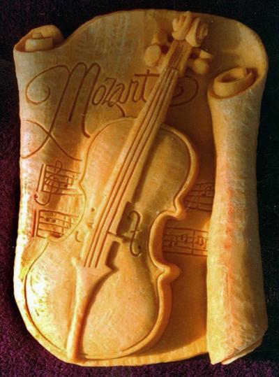 Скульптуры из сыра как произведение искусств