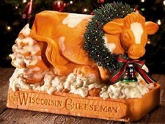 Скульптуры из сыра как произведение искусств