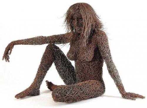 Воздушное железо скульптора Маттиа Тротта