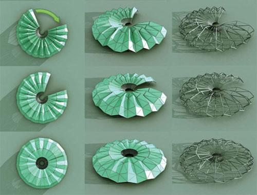 Землетрясение  вдохновило китайца на создание  домов-оригами