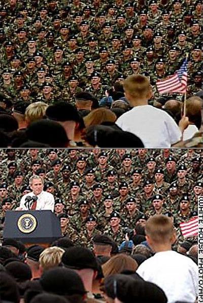 Самые известные фотографии, подвергшиеся фотомонтажу