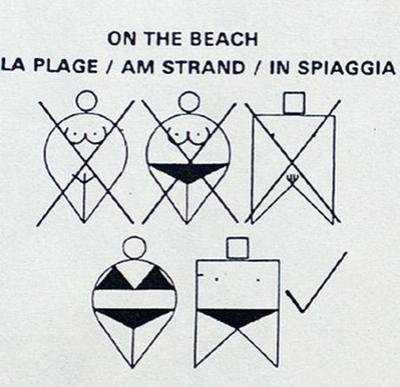 Топ-10 самых необычных знаков на пляже