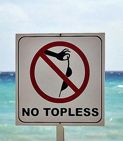 Топ-10 самых необычных знаков на пляже