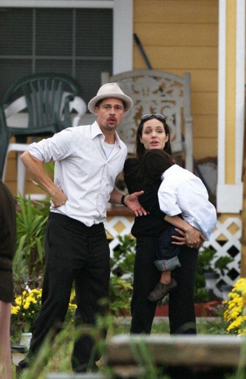 Брэд Питт опубликовал интимный портрет супруги