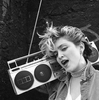 Впервые опубликована одна из первых фотосессий Мадонны