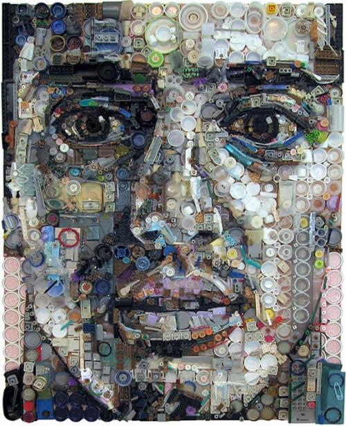 Мусорное искусство Зака Фримана