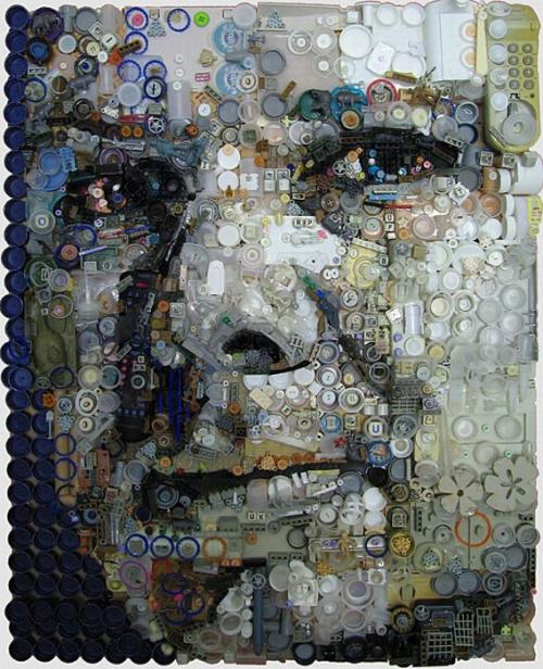 Мусорное искусство Зака Фримана