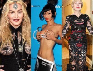 Звезды за 50 лет, которые не стесняются носить откровенные наряды