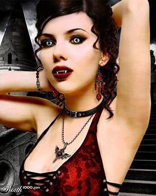 Голливуд увлёкся вампиризмом: кровавые знаменитости