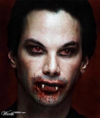 Голливуд увлёкся вампиризмом: кровавые знаменитости