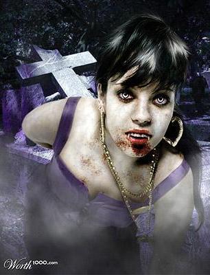 Голливуд увлёкся вампиризмом: кровавые знаменитости