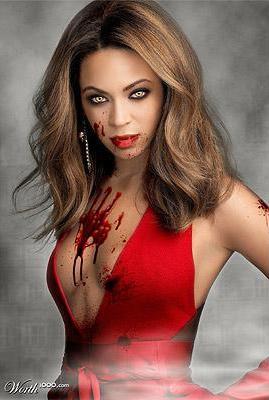 Голливуд увлёкся вампиризмом: кровавые знаменитости