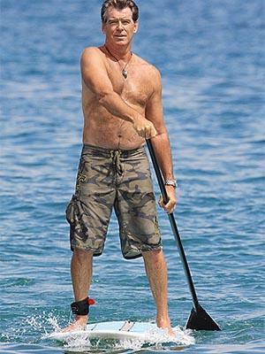 Звезды развлекаются на пляже