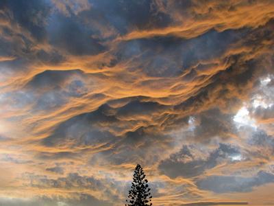 Редкие виды облаков: невероятное  зрелище