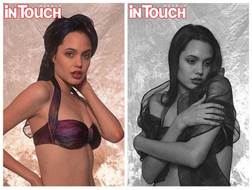 Неизвестные снимки  показали истинное лицо Анджелины Джоли