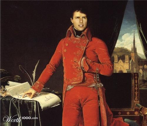 Том Круз стал Наполеоном, а Анджелина Джоли — Моной Лизой