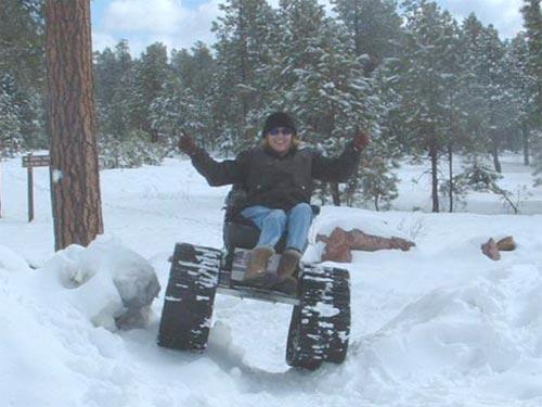 Инвалидный танк появился благодаря лосям