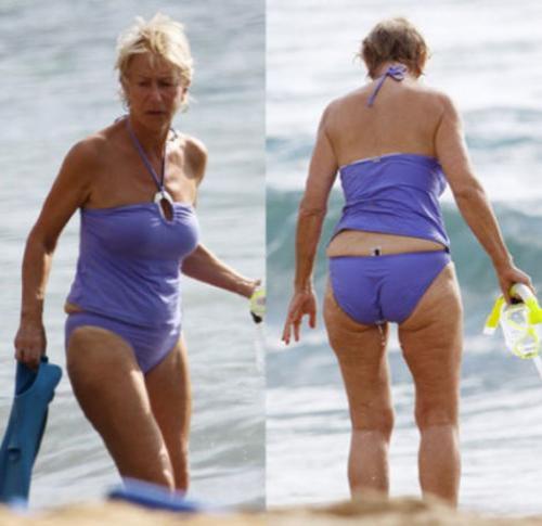 Звезды за 50, которые восхитительно выглядят на пляже