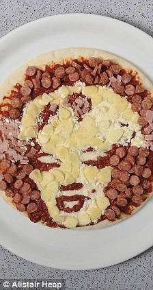 Пиццы улыбнулись знаменитыми лицами