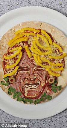 Пиццы улыбнулись знаменитыми лицами
