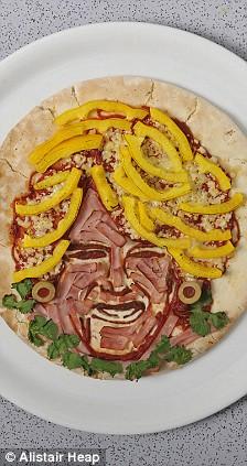 Пиццы улыбнулись знаменитыми лицами