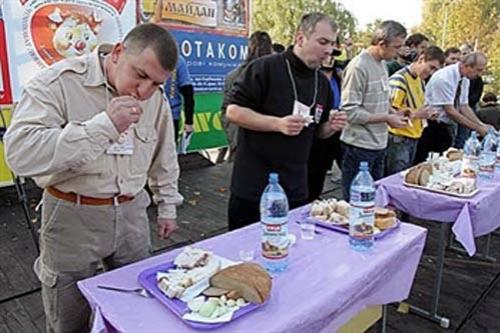 На Украине прошел чемпионат любителей сала