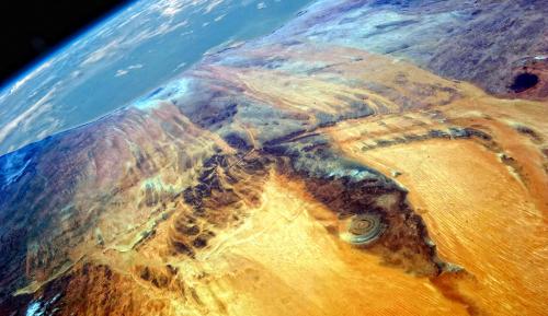 "Глаз Сахары" — таинственная загадка земли