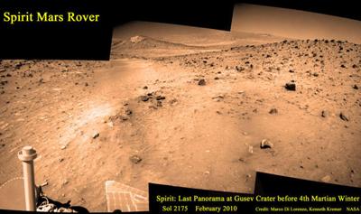 История робокара-марсохода «Spirit»