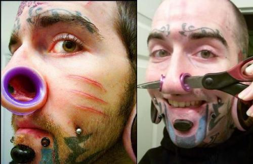 20 человек с самыми жуткими модификациями внешности
