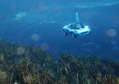 Автомобильные прогулки под водой