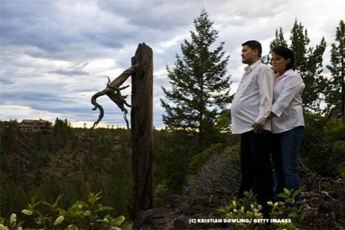 Беременный мужчина снялся обнажённым