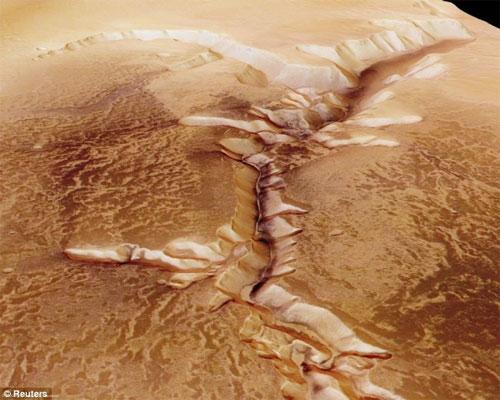 На Марсе текли реки