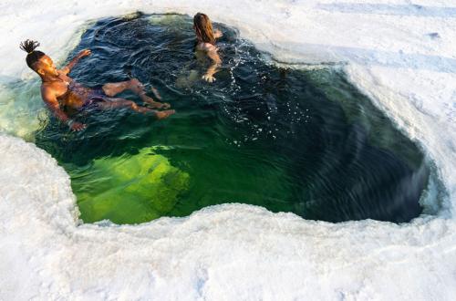Места, где добывают соль, в фотографиях