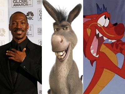 Кто из звезд кого озвучивает в мультфильмах