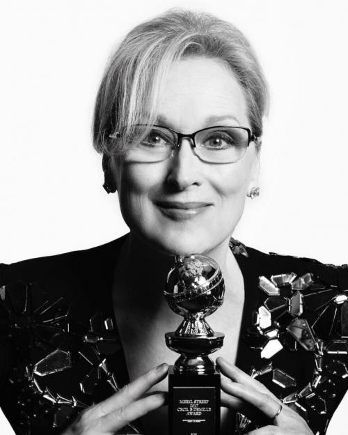 Выразительные чёрно-белые портреты лауреатов премии «Золотой глобус» 2017