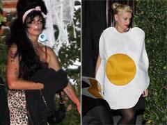 Синди Кроуфорд  вырядилась в Эми Уайнхаус