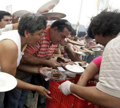 В Парагвае устроили суперпикник
