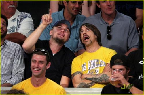 Баскетболист чуть не зашиб Лео Ди Каприо